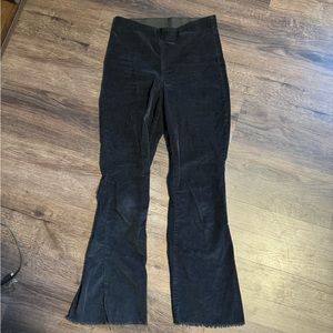 Knox Rose Black Corduroy Flare Pants